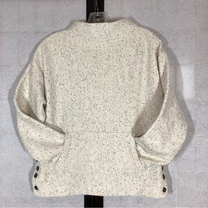 Madewell Speckled Cream Sweatshirt